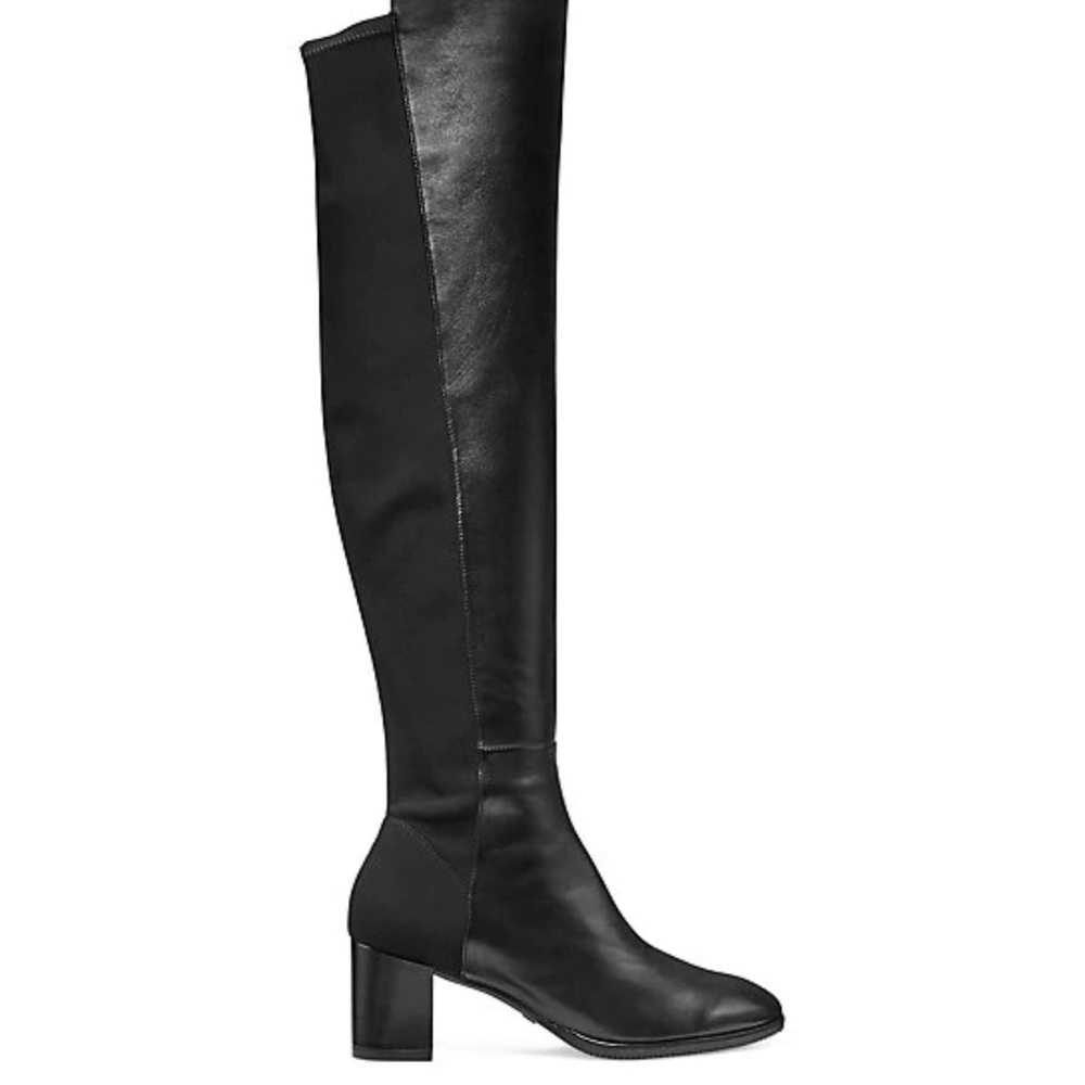 STUART WEITZMAN OVER THE KNEE  LEATHER BOOT